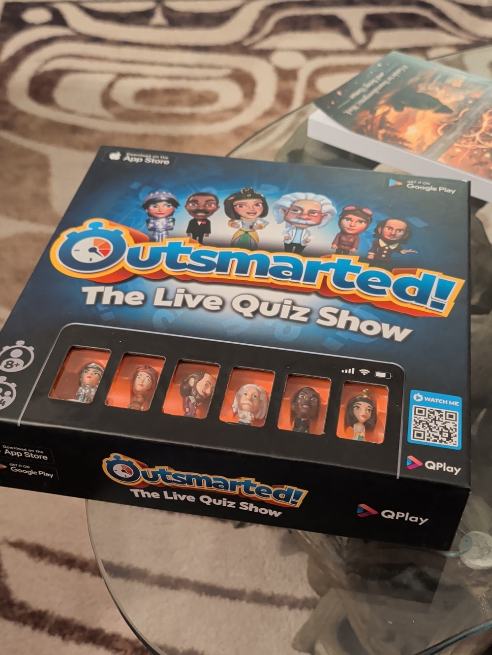 The Live Quiz Show Party Game - Black and Blue